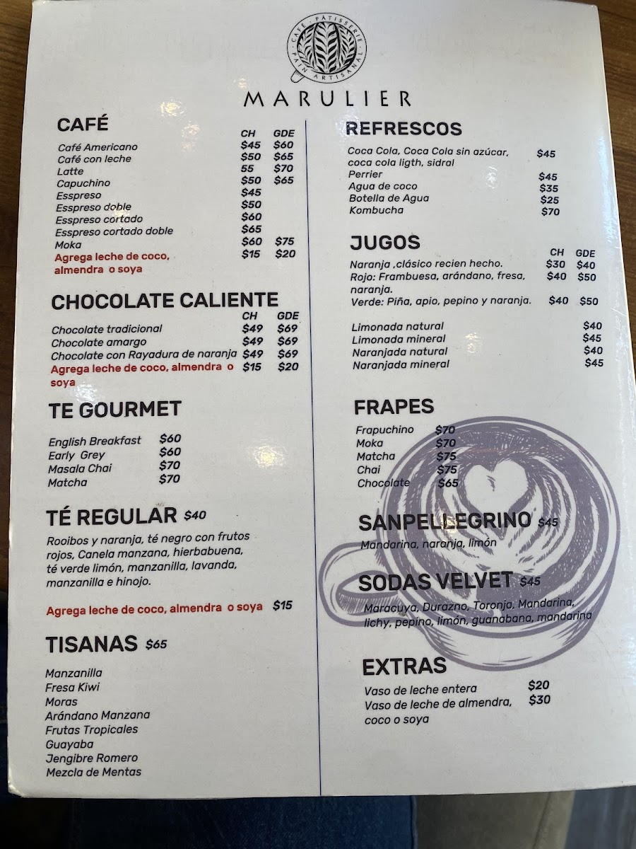 Marulier Luciernaga Menu - Image 6